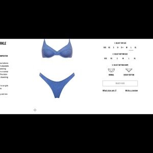 Triangl Romy Marina Sparkle